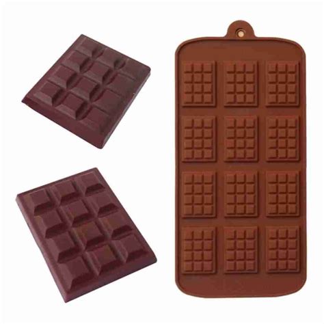 Molde Mini Barras De Chocolate Mr Mold Shop Accesorios De Reposter A