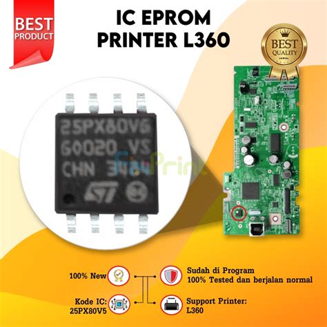 Jual IC Eeprom Resetter Epson L110 L120 L210 L220 L300 L310 L350 L360