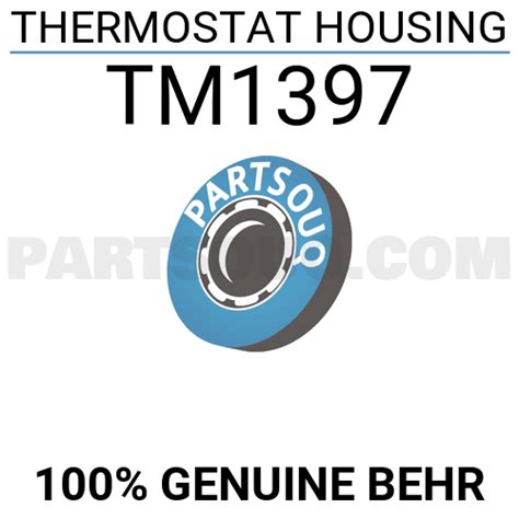 THERMOSTAT HOUSING TM1397 | Behr Parts | PartSouq