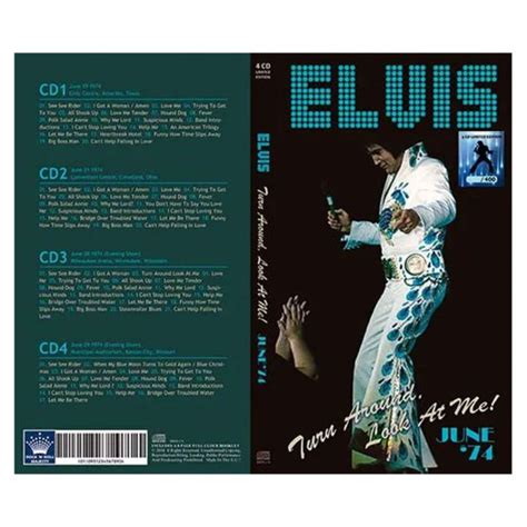 Elvis Presley Turn Around Look At Me June 74 4 CD Set