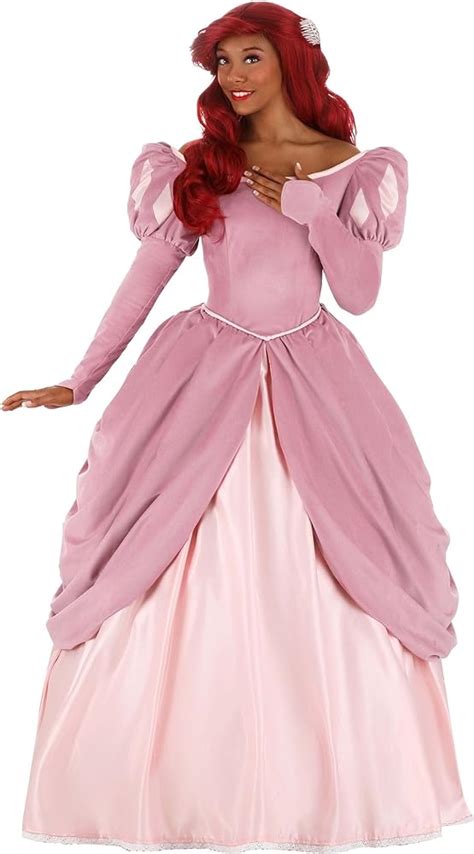 Adult Disney Pink Dress Ariel Costume Off