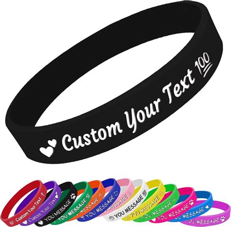 Discover 90 Personalized Rubber Bracelets Best Ceg Edu Vn