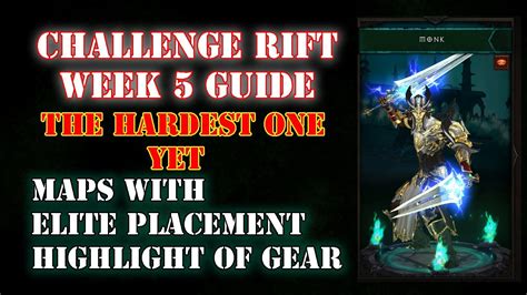 Guide Diablo Week Monk Challenge Rift Youtube