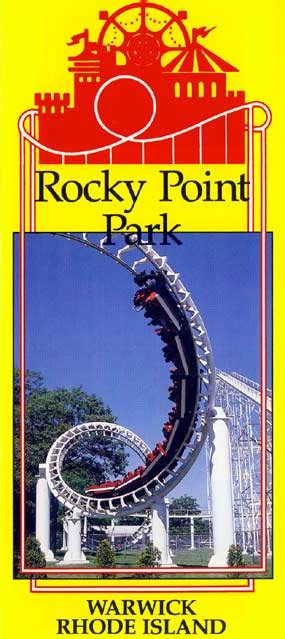 Rocky Point Park Map and Brochure (1980 - 1991) | ThemeParkBrochures.net