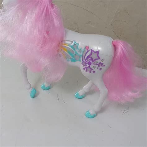 Barbie Toys Barbie Dreamtopia Brush N Sparkle Unicorn With Lights