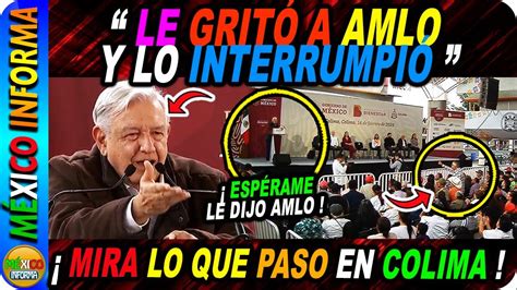 LE GRITÓ AL PRESIDENTE EN PLENO EVENTO ASÍ INTERRUMPIÓ SU DISCURSO