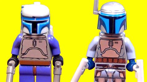 Lego Jango Fett Star Wars Minifigure Comparison Brickqueen Youtube