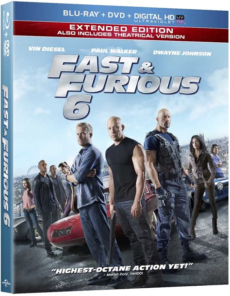 Fast And Furious 6 Blu Ray Review