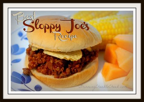 Best Sloppy Joes EVER Grinning Cheek To Cheek Homemade Sloppy Joe