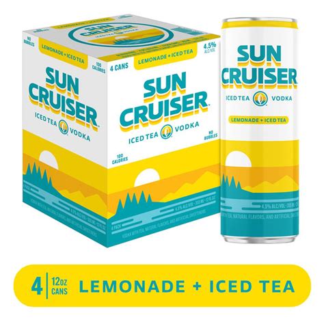 Sun Cruiser Iced Tea Vodka Lemonade Iced Tea Oz Delivery Or