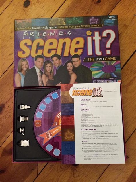 Original FRIENDS SCENE IT? DVD Board Game - 2005 - 100% Complete ...