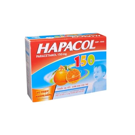 Thuốc Hạ Sốt Hapacol™ 150mg Paracetamol