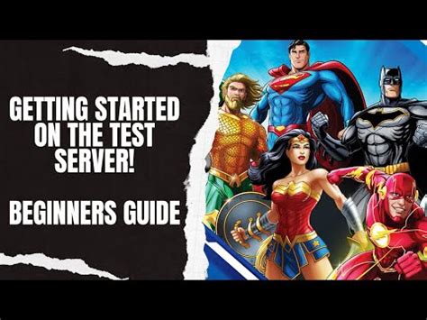 Dcuo Getting Started On Test Server Guide Youtube