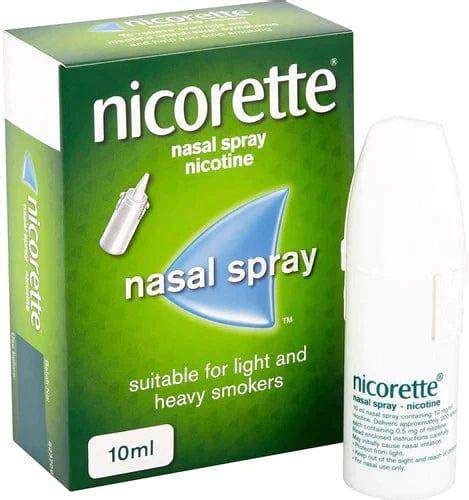 Buy Nicorette Nasal Spray 10ml Online | Anti-Smoking Aid | Welzo