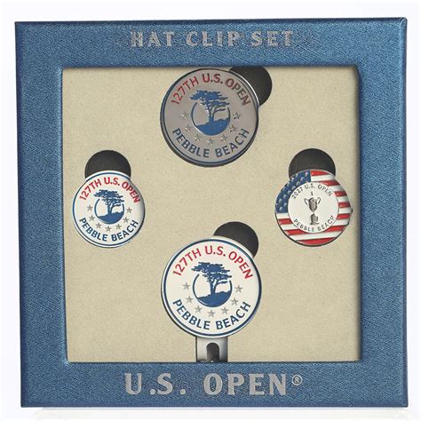 2027 Us Open Pebble Beach Hat Clip And Ball Marker Set Pebble Beach