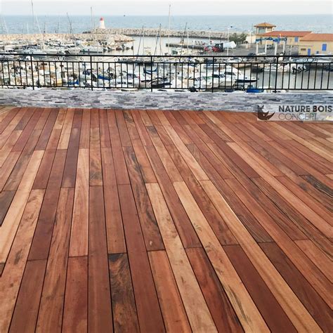 Lame En Bois Muiracatiara Pour Terrasse Au Meilleur Prix