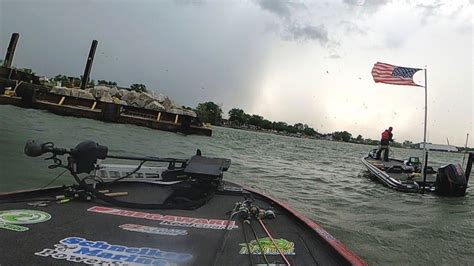 Lake Erie Storm Sandusky Bay Ohio Youtube