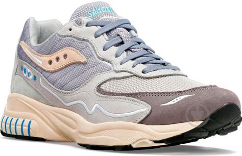 ᐉ Кроссовки мужские Saucony 3D GRID HURRICANE 70670-6s р.46 серые ...