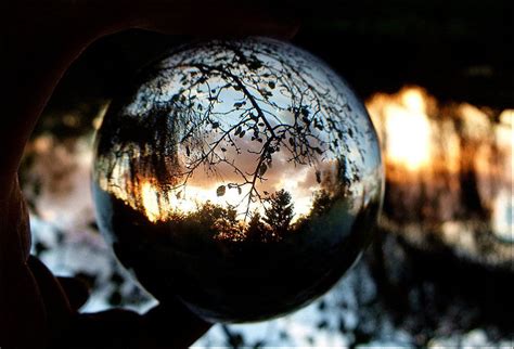 Crystal Ball Sunset 2 By April Mo On Deviantart Glass Photography Beautiful Flowers Photography