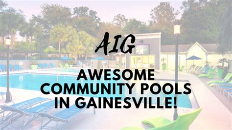 Awesome Community Pools in Gainesville! – Apartments in Gainesville, FL