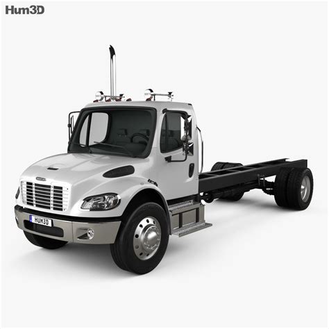 Freightliner M2 106 Day Cab Chassis Truck 2017 3d Model Vehicles On Hum3d