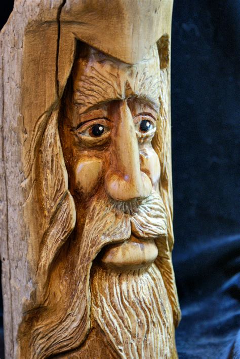 Waldgeist Woodspirit Carving By Riverotterwidget On Deviantart