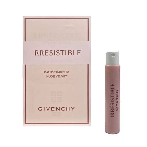 Givenchy Irresistible Nude Velvet Ml Edp Vial My Perfume Shop