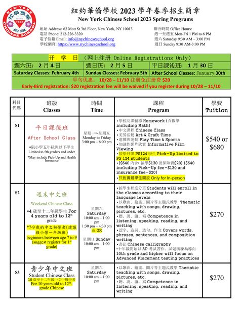 Let’s join our Spring 2023 Course programs! 快來報名2023春季課程吧! – 金牌资讯网