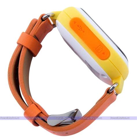 Детские часы-телефон Smart Baby Watch Q60 жёлтые умные часы для детей