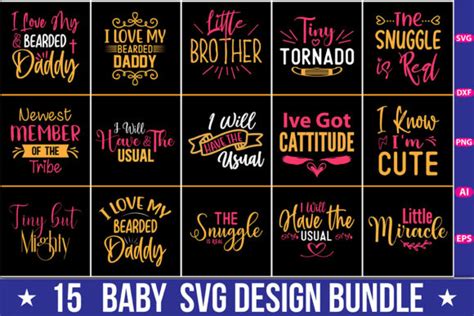 Baby Svg Bundle Graphic By Orpitasn Creative Fabrica