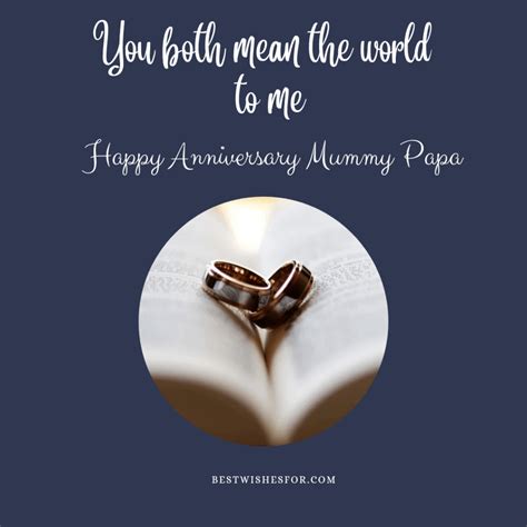 Happy Anniversary Wishes Mummy Papa Best Wishes