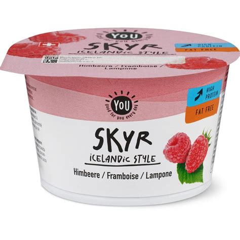 You Skyr S R Maigre Framboise Migros