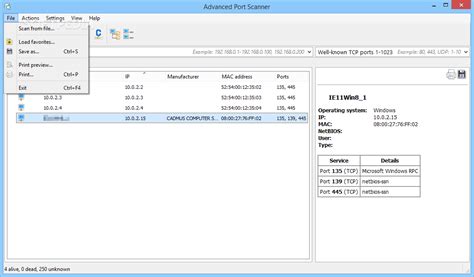 Advanced Port Scanner - A Review of one of the Top Port Scanning Tools