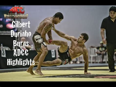 Gilbert Durinho Burns ADCC 2015 NOGI Takedowns BJJ Highlights