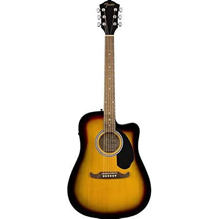 Fender Fa Ce Dreadnought Electro Acoustic Guitar Walnut Fretboard