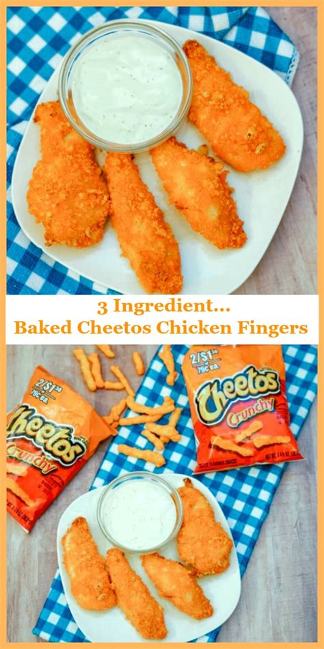 Baked Flamin Hot Cheetos Chicken Fingers Recipe Parade