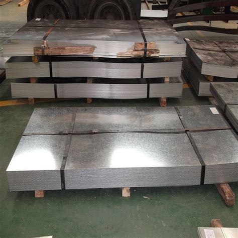 Dx51d Z275 Sgcc Hot Dipped Galvanized Steel Sheet 4x8 26 Gauge Galvanized Steel Metal Zinc