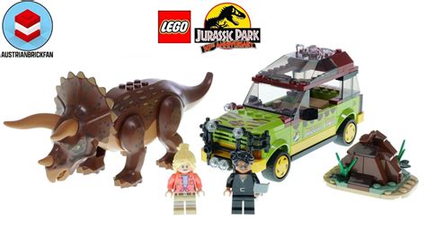 Lego Jurassic Park Triceratops Research Lego Speed Build Review