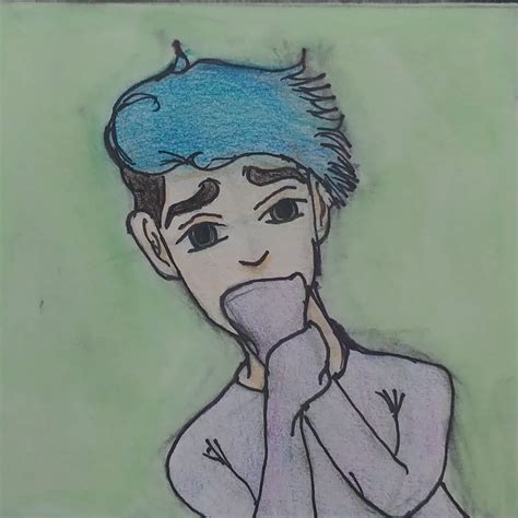 My Drawing Of Ethan That I Did For Art Class Crankgameplays Amino Amino