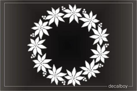 Laurel Wreath Decals Stickers Decalboy