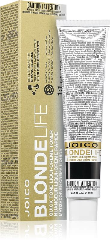 Joico Blonde Life Quick Tone Liqui rýchly toner pre blond vlasy notino sk