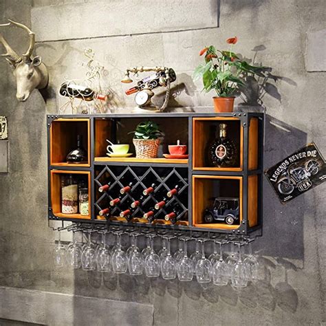 Wine Cup Rack Wine Glass Rack Upside Down Hanging Wall Hanging Wine Glass Rack Goblet Rack Wine