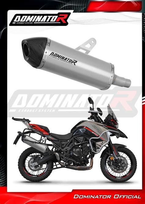 Benelli TRK 702 TRK 702X 2023 2024 Exhaust Silencer Muffler