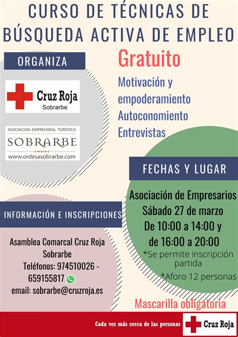 CURSO Técnicas de búsqueda activa de empleo Red Emprende y Trabaja