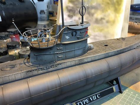 Revell 1/72 Type VII U Boat - U-Boot - iModeler