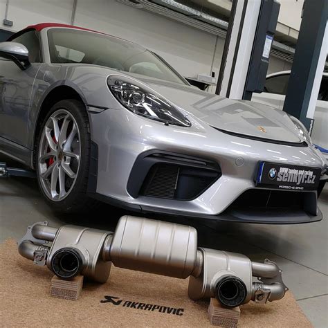 Porsche Cayman Gt Spyder Rsm Akrapovi Car Agent