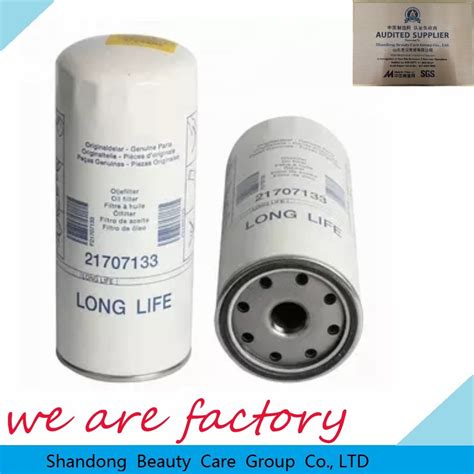 Oil Filter 21707133 for Volvo Penta Truck - 21707133 and Oil Filter