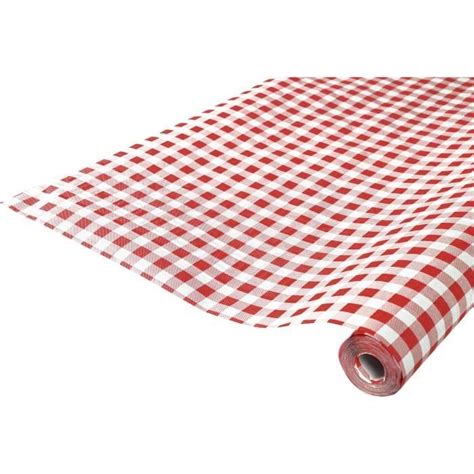 Nappe En Papier Vichy Rouge M Cdiscount Maison