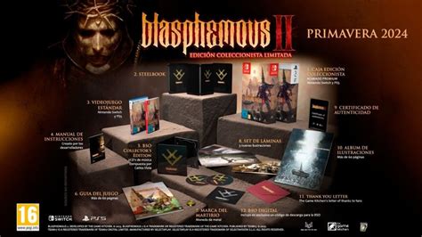 Blasphemous 2 desvela el contenido de su espectacular Edición Coleccionista