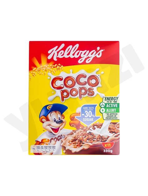 Kelloggs Coco Pops Cereal 330Gm